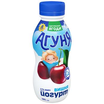 Agunya Cherry Yogurt 2.7% 185g - buy, prices for COSMOS - photo 2