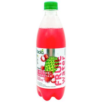 Biola Fruit Water Cactus-Rambutan Flavored Carbonated Drink 0.5l - buy, prices for Chudo Market - photo 1