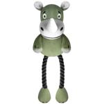 Іграшка для собак Milk & Pepper Sekou Носоріг з пищалкою 26см