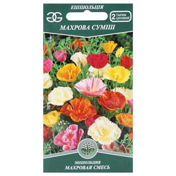 Golden Garden Terry Mixture Eschsholzia Flower Seeds 0.5g - buy, prices for MegaMarket - photo 1