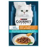 Gourmet Perle Sauce Deluxe Wet Food with Tuna for Adult Cats 85g