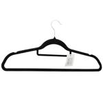 Plastic Hanger with Corduroy Coating 44-45cm SW-01-35784