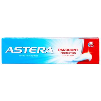 Зуб. паста ASTERA 110 г від пародонтозу И381 (Болгарія) - купить, цены на КОСМОС - фото 1