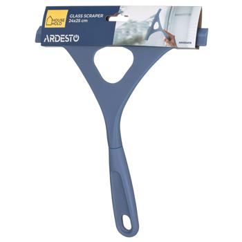 Скребок для стекла Ardesto пластиковый голубой 24*25см - купить, цены на МегаМаркет - фото 2