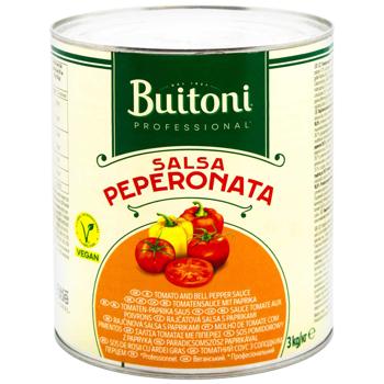 Buitoni Professional Salsa Peperonatai Tomato Sauce with Pepper 3kg - buy, prices for METRO - photo 1