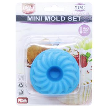 Silicone Muffin Mold 5pcs - buy, prices for COSMOS - photo 3