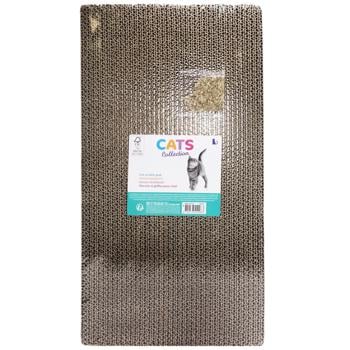 Cats Collection Cardboard Scratching Post with Catnip for Cats 47*24cm - buy, prices for Auchan - photo 1