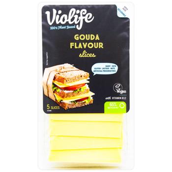 Violife Gouda Flavour Slices Food Product with Coconut Oil 100g - buy, prices for WINETIME - photo 1