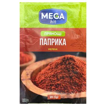 Mega Hit Ground Paprika 20g - buy, prices for Chudo Market - photo 1