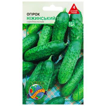 Agrokontrakt Cucumber Nizhynsky 12 Seeds 4g - buy, prices for MegaMarket - photo 1