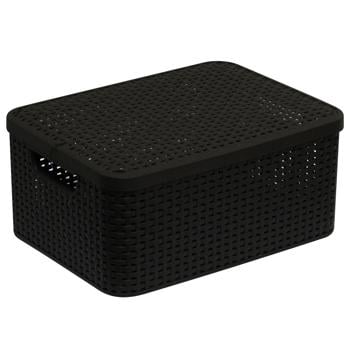 Сurver Style Basket With Lid - buy, prices for MegaMarket - photo 2