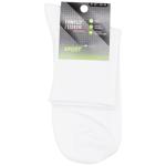 Nova Liniya Men's Sports White Socks Size 27-29