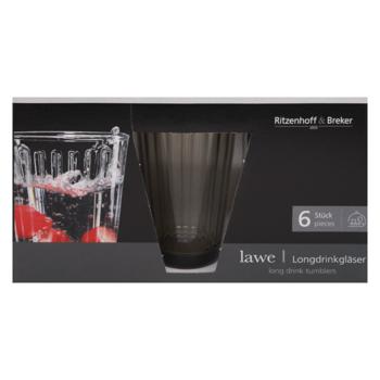 Lawe Grey Cocktails Glass 400ml 6pcs - buy, prices for ULTRAMARKET - photo 2