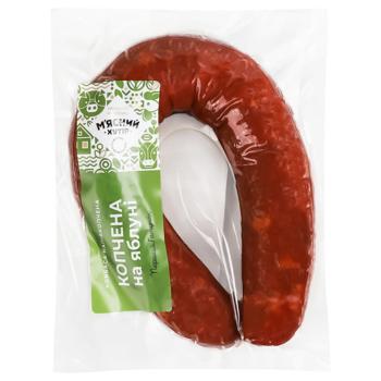 Myasnyy Hutir Smoked on an Apple Tree Sausage First Grade by Weight - buy, prices for Auchan - photo 1