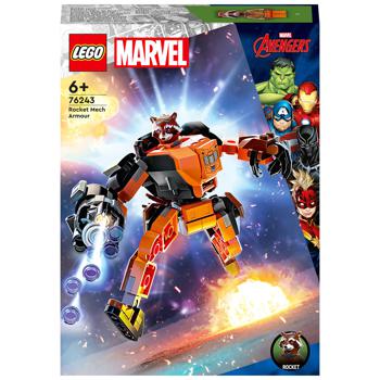 Lego Marvel 76243 Rocket Mech Armor Building Set