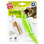 Іграшка для котів GiGwi Refillable Catnip Мишка гумова 16,5см