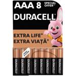 Duracell AAA Alkaline Batteries 8pcs