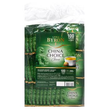 Чай зеленый Lord Byron 2г*100шт - купить, цены на - фото 1
