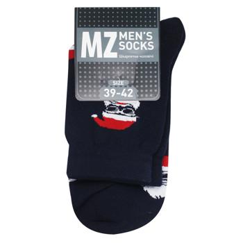 MZ Bad Santa Classic Terry Men's Socks s.39-42 Dark Blue