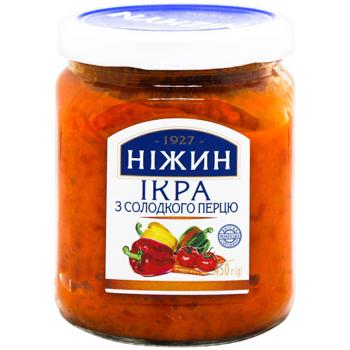Nizhyn sweet pepper paste 450g - buy, prices for METRO - photo 1