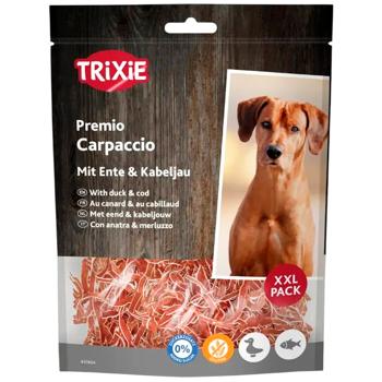 Ласощі для собак Trixie Premio Carpaccio з качкою та рибою 80г - купити, ціни на MasterZoo - фото 1