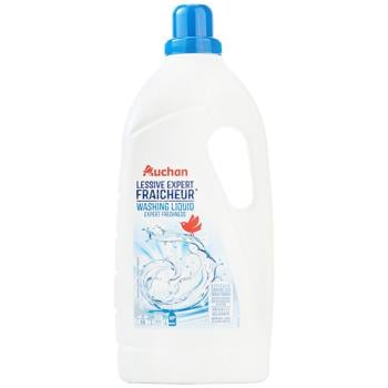 Жидкий стиральный порошок Auchan Expert Freshness 55 стирок 3л