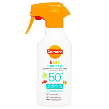 Молочко Carroten 270 мл дит. д/чутливї шкіри SPF50+ - купити, ціни на КОСМОС - фото 1
