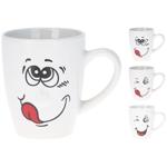 Koopman Smile Ceramic Mug 300ml in assortment