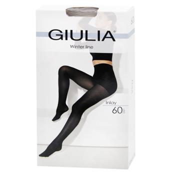 Giulia Inlay 60 Den Women's Tights s.3 Simply Taupe - buy, prices for - photo 3