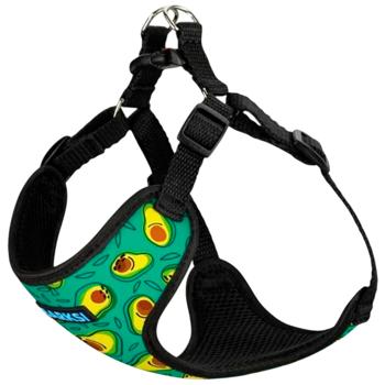 Barksi Sport Nylon Dog Harness S 35-38cm with Avocado Print - buy, prices for MasterZoo - photo 1