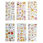 Набір наліпок Malevaro Cute Cat в асортименті
