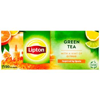 Lipton Citrus Green Tea 1.3g*20pcs - buy, prices for - photo 2