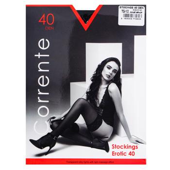 Corrente 40 den Women's Stockings s.1/2 Black - buy, prices for NOVUS - photo 1