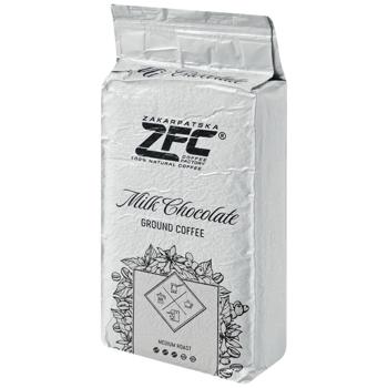 Кава мелена ZFC Zakarpatskaya Молочний шоколад 250 г - купити, ціни на Епіцентр FOOD - фото 1