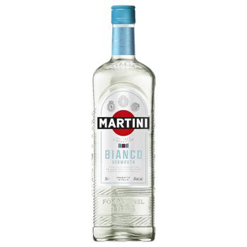 Вермут Martini Bianco белый десертный 15% 1л