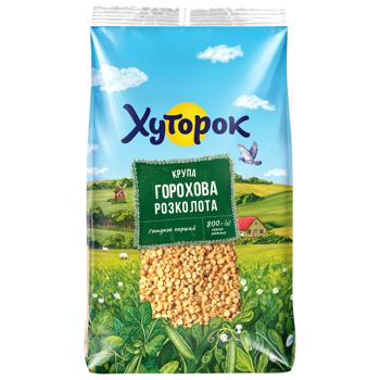 Горох Хуторок колотий 800г - купити, ціни на NOVUS - фото 1