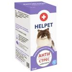 Раствор Helpet Анти Стрес Valeriana для снижения возбуждения и повышения стрессоустойчивости у кошек 10мл