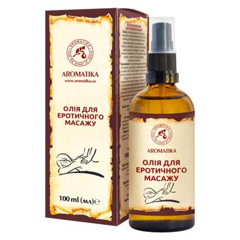 Aromatika Erotic Massage Oil 100ml - buy, prices for NOVUS - photo 1