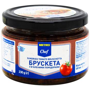 Брускетта Metro Chef с вялеными помидорами 230г - купить, цены на METRO - фото 1