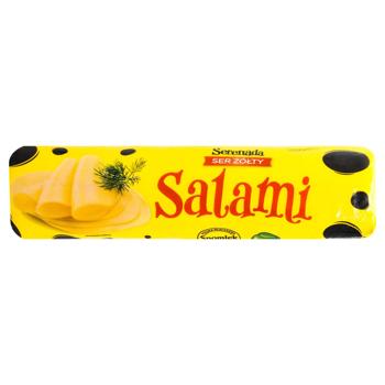 Сыр Serenada Салями 45% - купить, цены на Чудо Маркет - фото 1