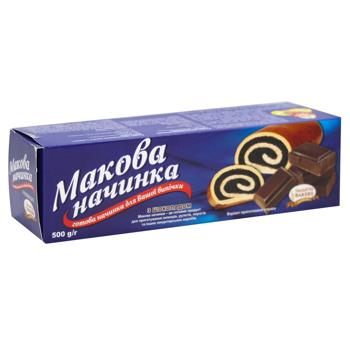 Маковая начинка Santa Vita с шоколадом 500г - купить, цены на КОСМОС - фото 3