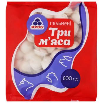 Пельмени Рудь Три мяса 800г - купить, цены на Эпицентр FOOD - фото 1