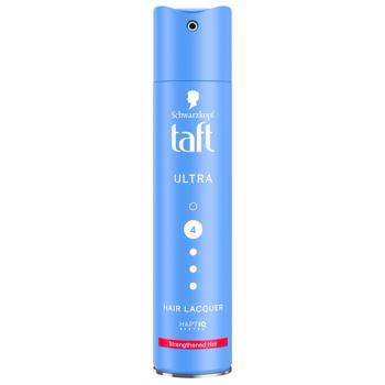 Taft Ultra 4 Hairspray For Strong Hair 250ml - buy, prices for Auchan - photo 1