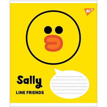 Зошит Yes Line Friends в клітинку А5 12 аркушів - купити, ціни на - фото 3