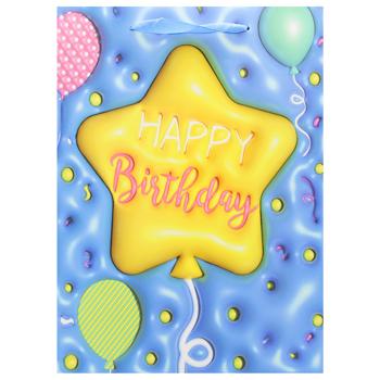 Malevaro Large Birthday Paper Bag - buy, prices for Za Raz - photo 4