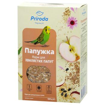 Priroda Parrot Food for Budgies 500g - buy, prices for MasterZoo - photo 1