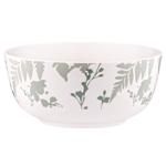 Ardesto Capri White-Green Salad Bowl 510ml 13.8cm