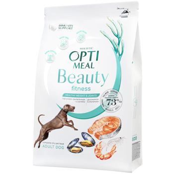 Корм сухой Optimeal Beauty Fitness с морепродуктами для стерилизованных кошек 1,5кг