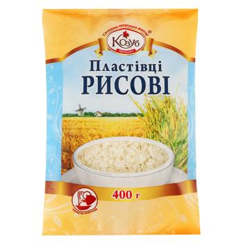 Kozub Rice Flakes 400g - buy, prices for Chudo Market - photo 1