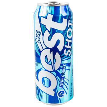 Напій енергетичний Best Shot Original Zero Sugar 0,5л - купити, ціни на Ідеал - фото 1